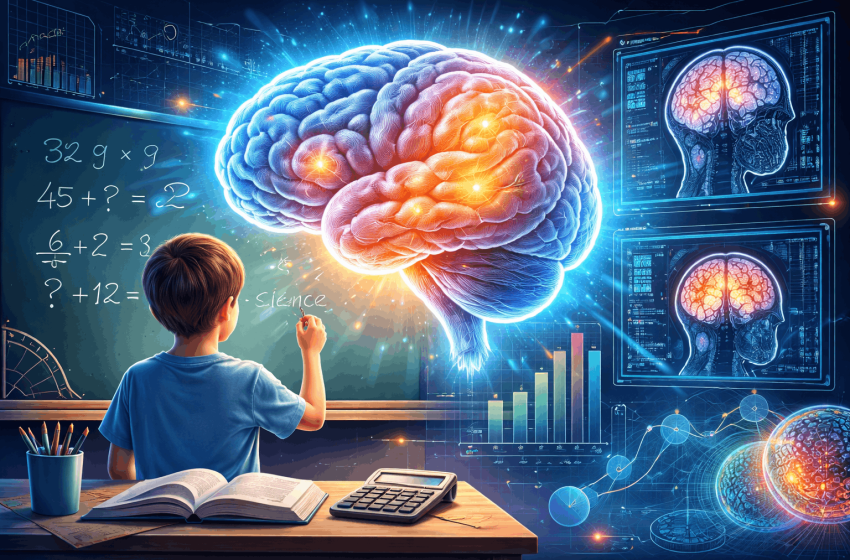  რატომ უჭირს ზოგ ბავშვს მათემატიკა — ტვინის სკანირებამ ახალი ნიშნები გამოავლინა